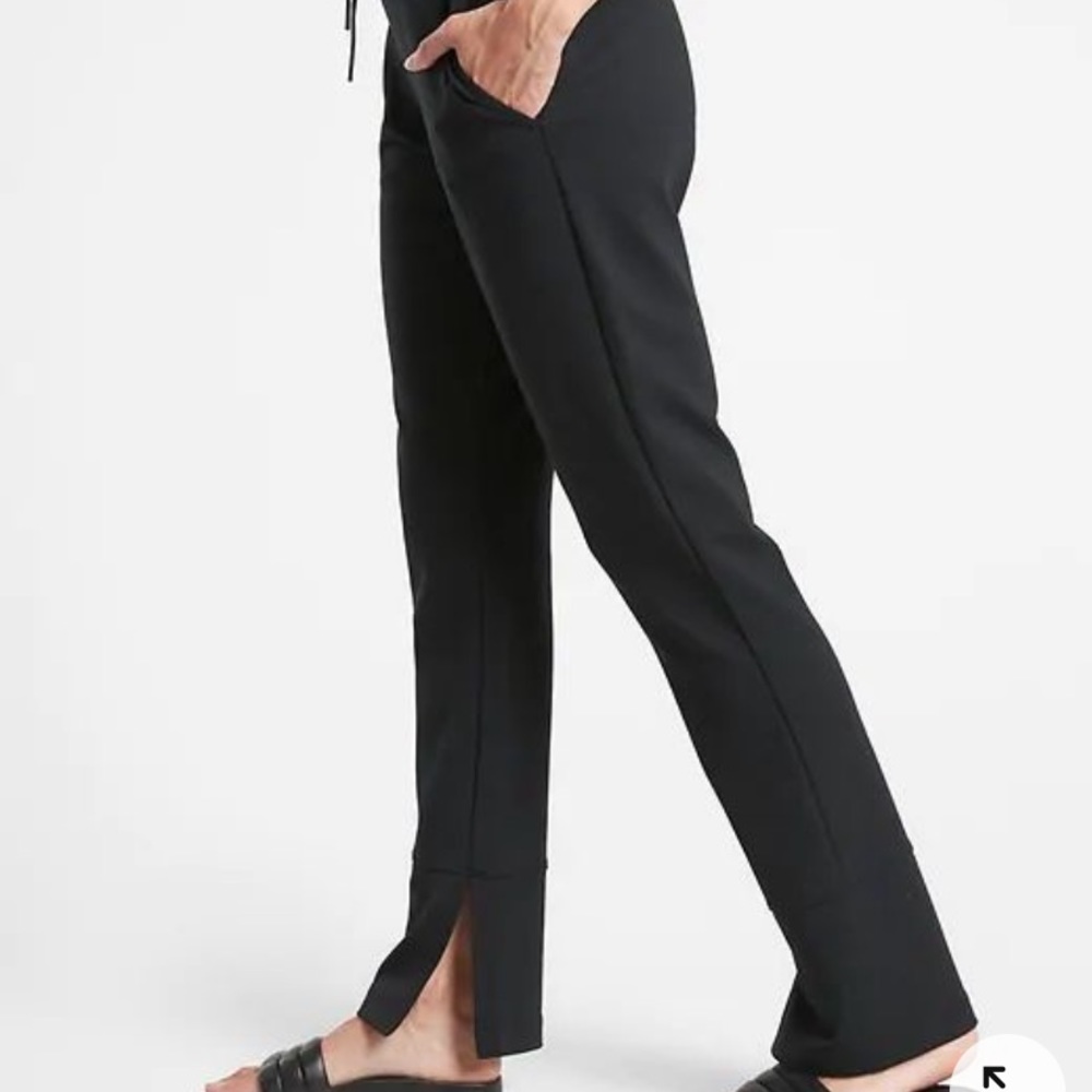 NWOT Athleta Black Hermosa Pants - Picture 2 of 9